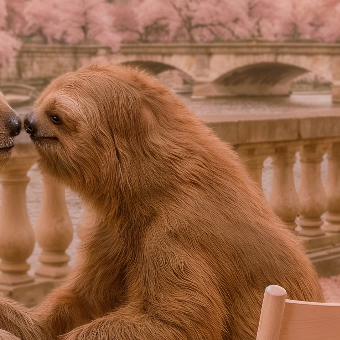 Kiss in Paris, Vertical
