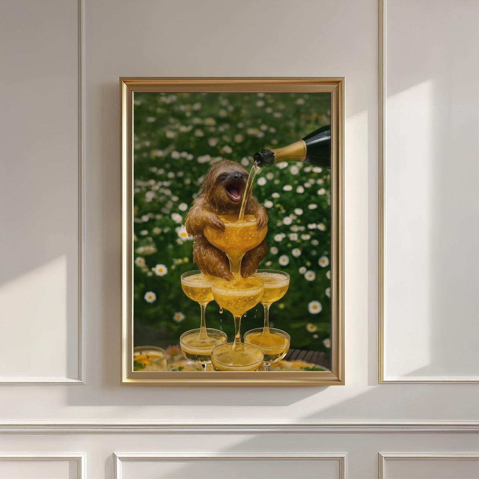 More Champagne Please, Vertical - Mooon Gallery