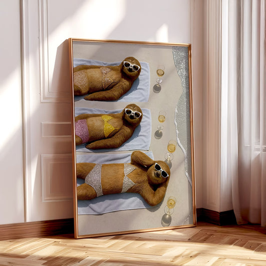 Relaxing on the Beach