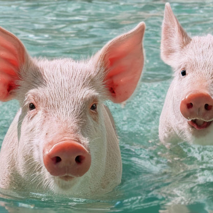 Poolday  Piggies, Vertical