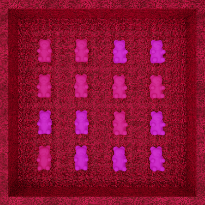 pink Poster - Mooon Gallery