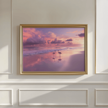 pink sky print - Mooon Gallery