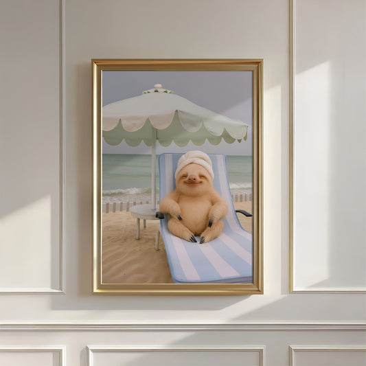 Relaxing on the Beach N4-818, Vertical