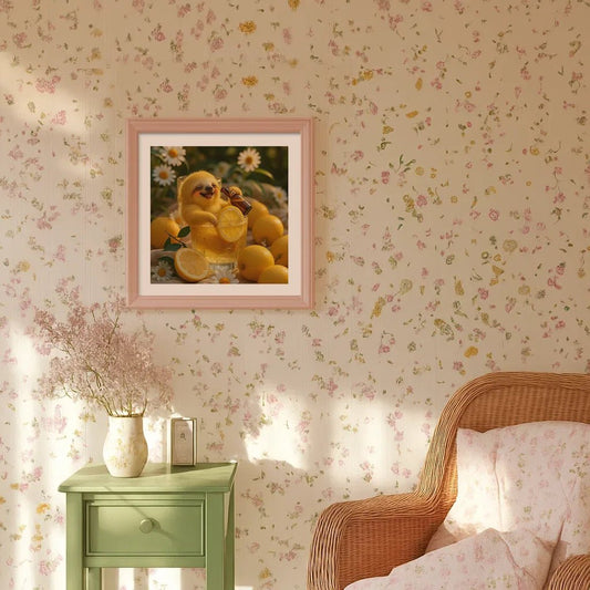 Sloth Drinking Beer Print, Lenmon Wall Art - Mooon Gallery