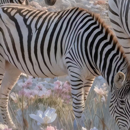 Zebras in Bloom, Vertial V1-81